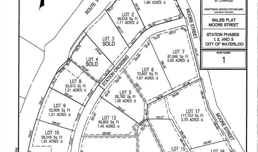 0 Station Xing Lot 6, Waterloo, IL 62298 - 0 Beds, 0 Bath