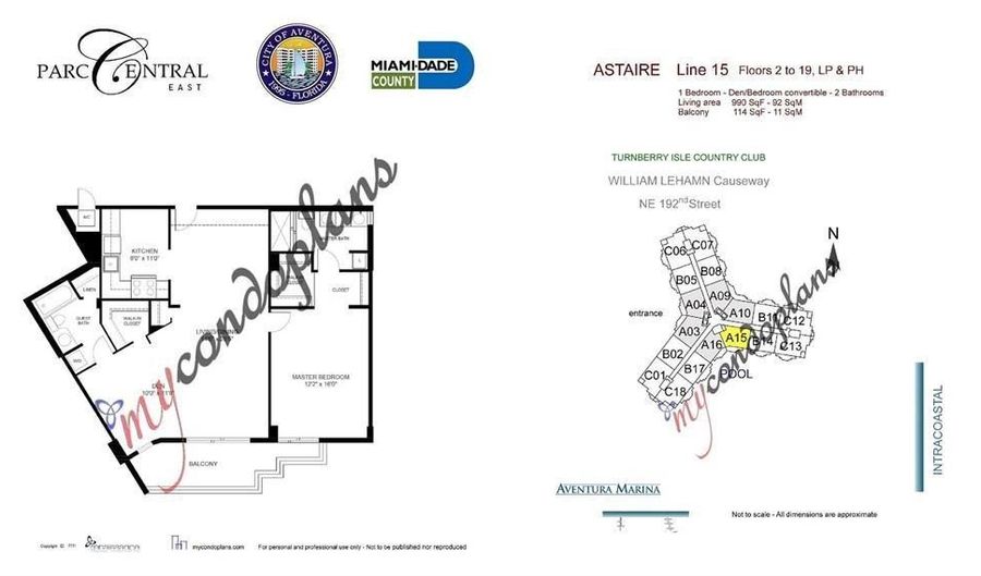 3300 NE 192ND St 915, Aventura, FL 33180 - 2 Beds, 2 Bath