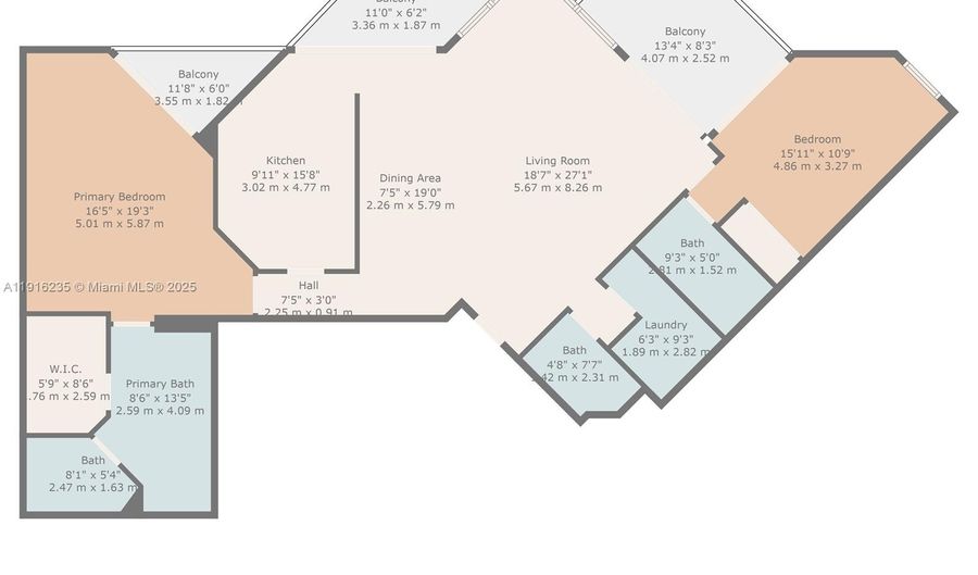 3370 Hidden Bay Dr 1002, Aventura, FL 33180 - 2 Beds, 3 Bath