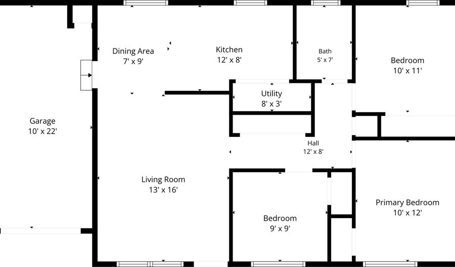 2020 Newcomer Ln, Beech Grove, IN 46107 - 3 Beds, 1 Bath
