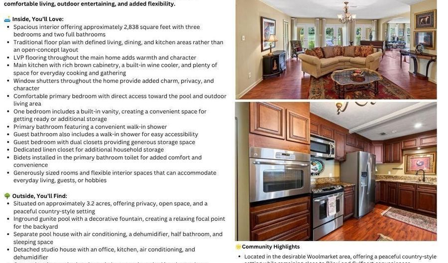 13239 Old Woolmarket Rd, Biloxi, MS 39532 - 3 Beds, 2 Bath