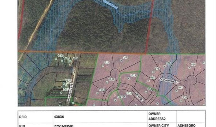 Tbd Oakland Avenue, Asheboro, NC 27205 - 0 Beds, 0 Bath