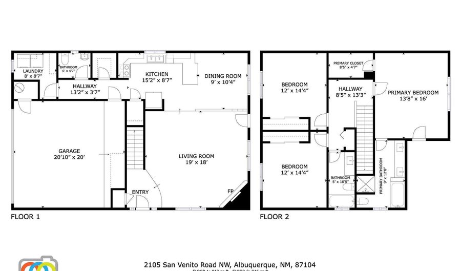 2105 SAN VENITO Rd NW, Albuquerque, NM 87104 - 3 Beds, 3 Bath