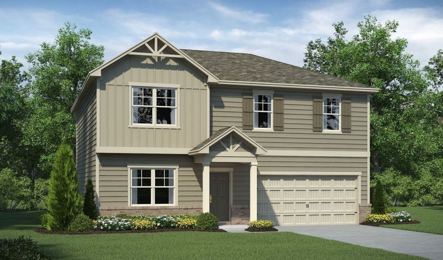 605 Groover St Plan: Providence with Basement, Ball Ground, GA 30107 - 4 Beds, 3 Bath