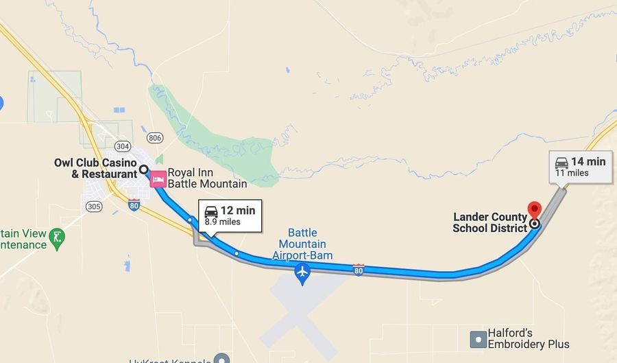 Frontage Rd, Battle Mountain, NV 89820 - 0 Beds, 0 Bath