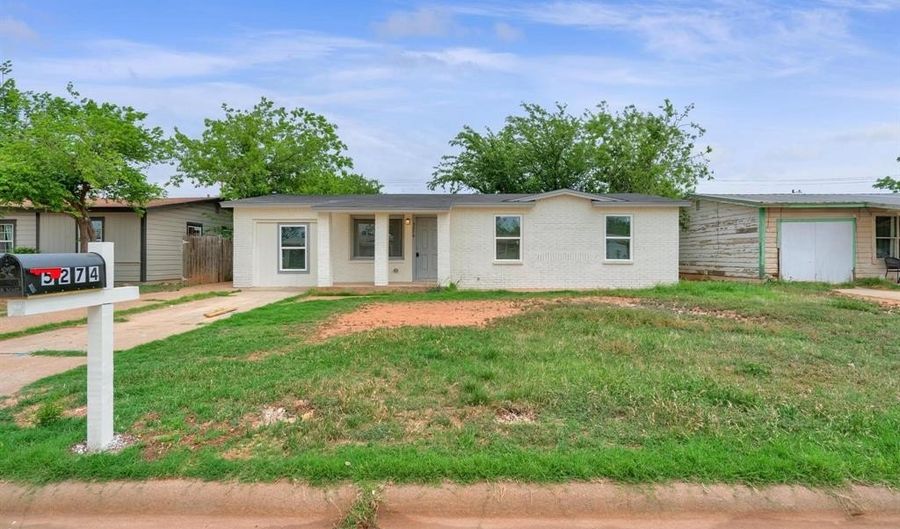 5274 Questa Dr, Abilene, TX 79605 - 4 Beds, 1 Bath