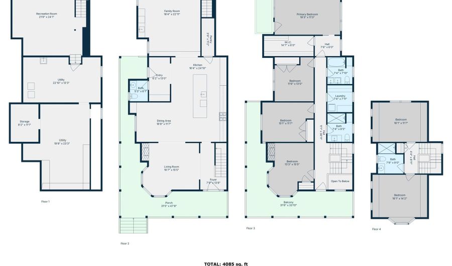 402 Fifth Ave, Asbury Park, NJ 07712 - 6 Beds, 5 Bath