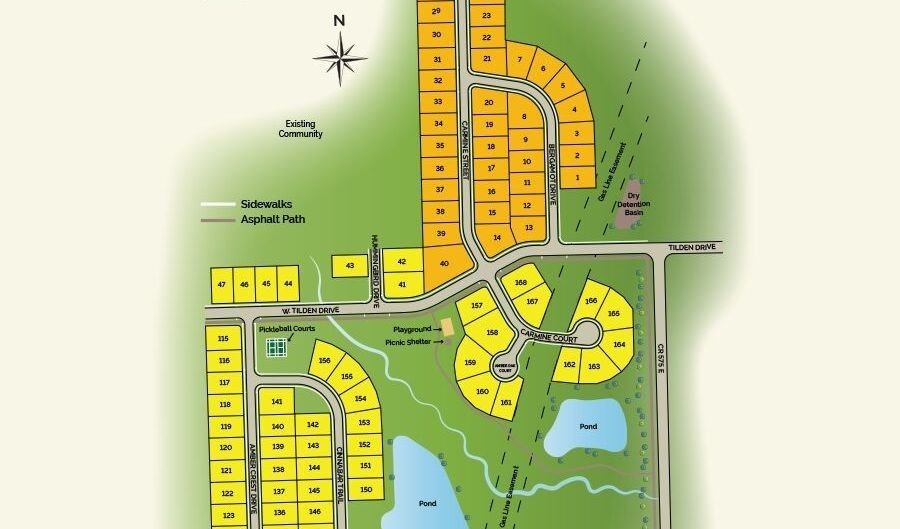 5754 Foxfire Ln Plan: Kensington Slab, Brownsburg, IN 46112 - 4 Beds, 3 Bath