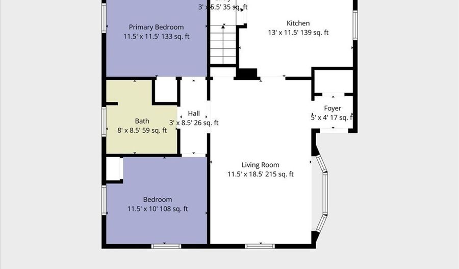 752 Ellis Ave, Ashland, OH 44805 - 2 Beds, 1 Bath