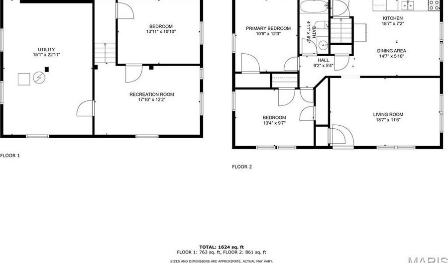 2315 Main St, Alton, IL 62002 - 2 Beds, 1 Bath