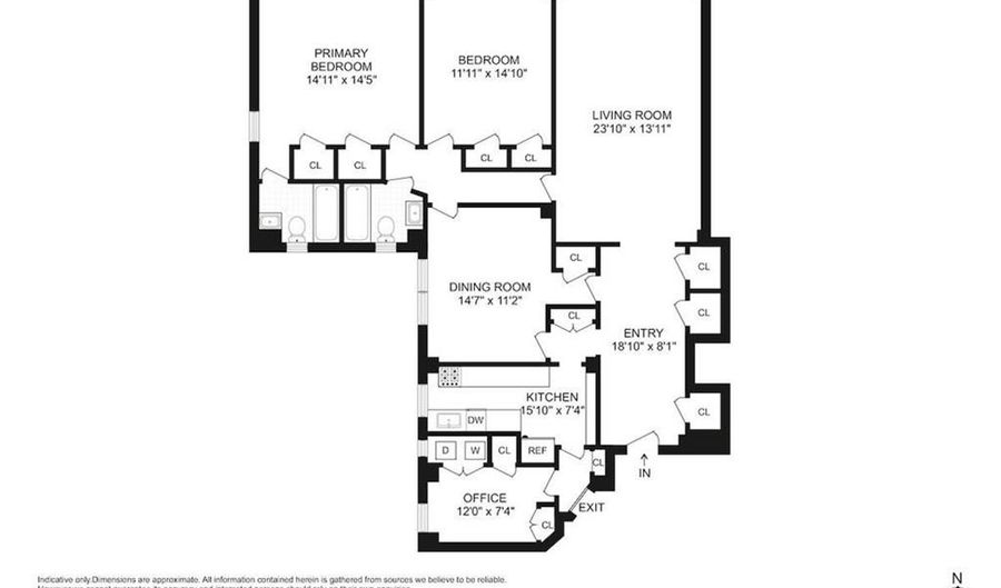 330 W 72nd St 8-B, New York, NY 10023 - 2 Beds, 2 Bath