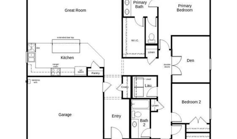 344 Fallbrook Dr, Aledo, TX 76008 - 4 Beds, 2 Bath