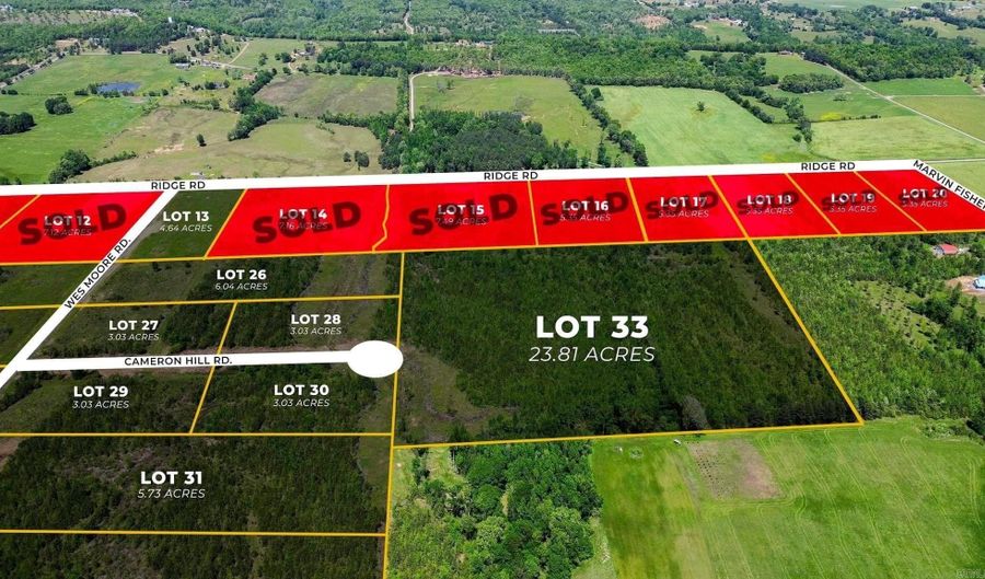 Cameron Hill Rd lot 28, Beebe, AR 72012 - 0 Beds, 0 Bath