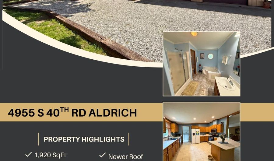 4955 S 40th Rd, Aldrich, MO 65601 - 3 Beds, 2 Bath