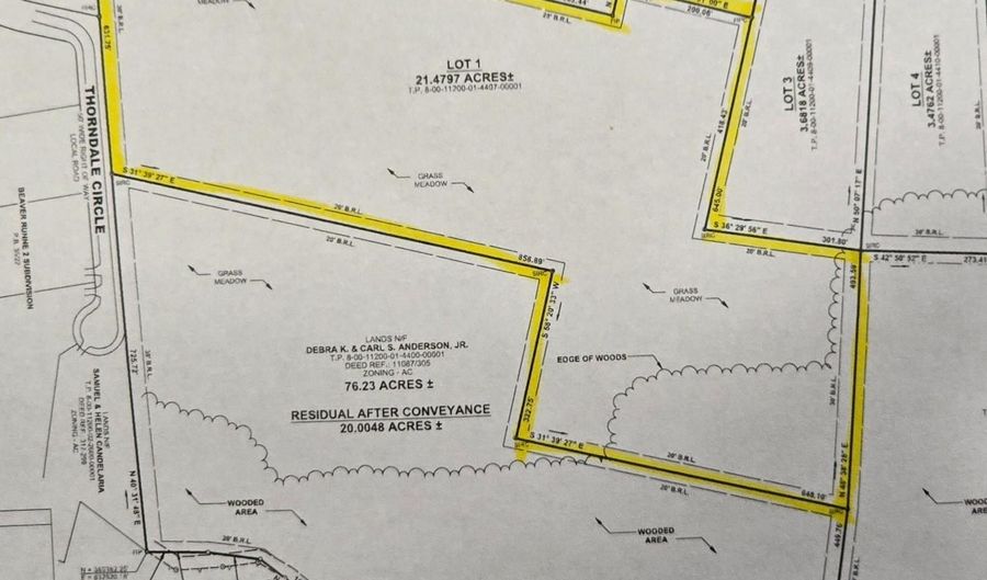 ANDERSON RD lot 1 Anderson Rd, Magnolia, DE 19962 - 0 Beds, 0 Bath