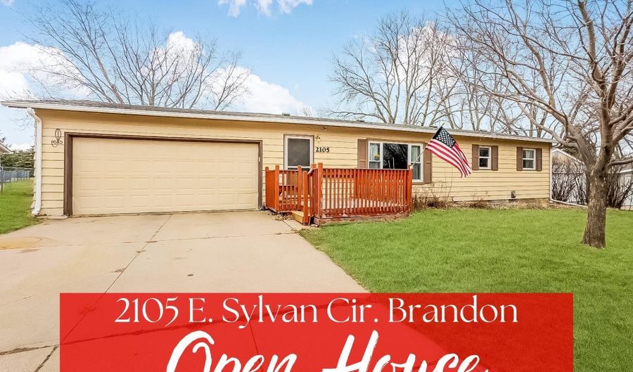 2105 E Sylvan Cir, Brandon, SD 57005 - 4 Beds, 2 Bath