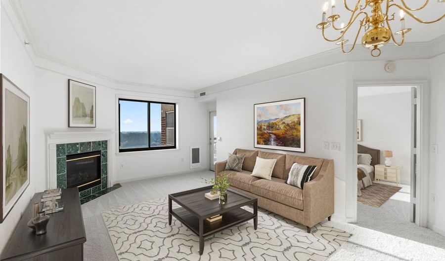 901 N MONROE St 1414, Arlington, VA 22201 - 2 Beds, 1 Bath