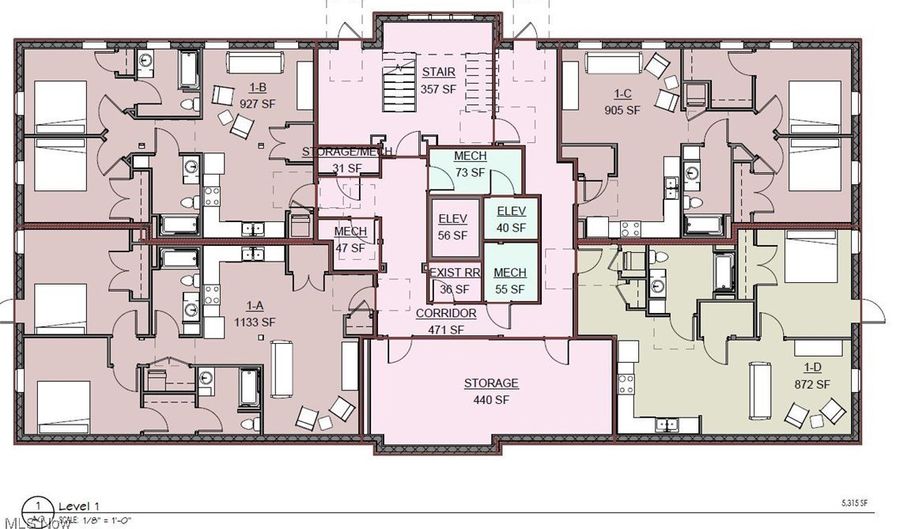 1765 Merriman Rd 100, Akron, OH 44313 - 2 Beds, 1 Bath