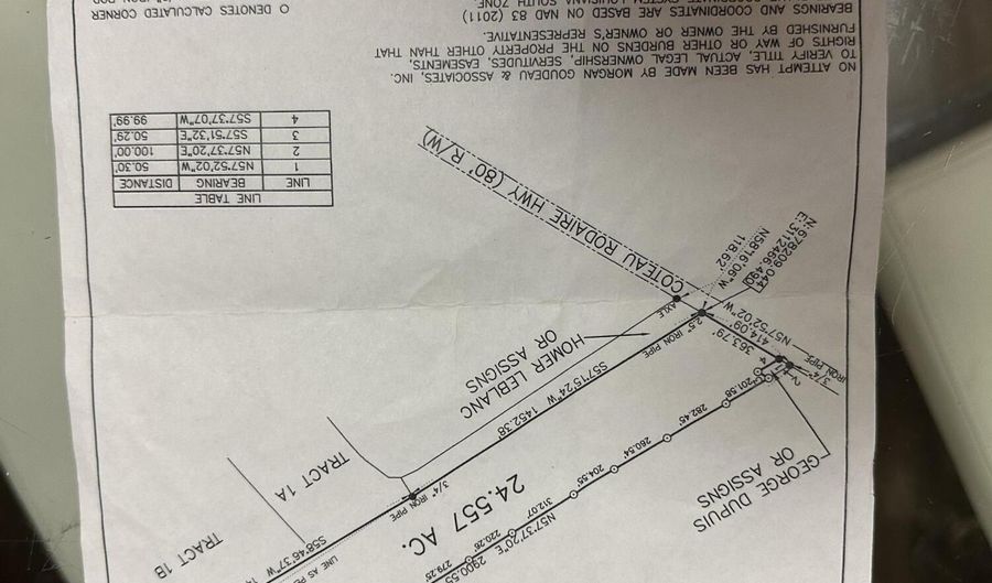 Coteau Rodaire Highway lot Rural Track, Arnaudville, LA 70512 - 0 Beds, 0 Bath