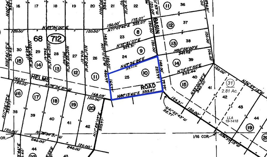 10 Basin And Helms Rd, Alturas, CA 96101 - 0 Beds, 0 Bath