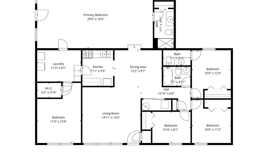 3317 Forest Estates Dr, Augusta, GA 30909 - 5 Beds, 2 Bath