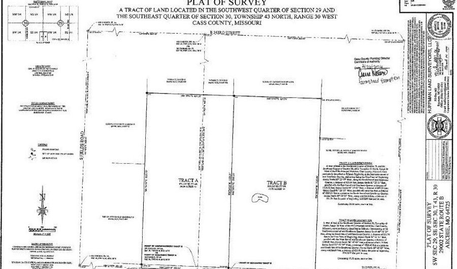 20 ACRES E State Route B 347th Hwy, Archie, MO 64725 - 0 Beds, 0 Bath
