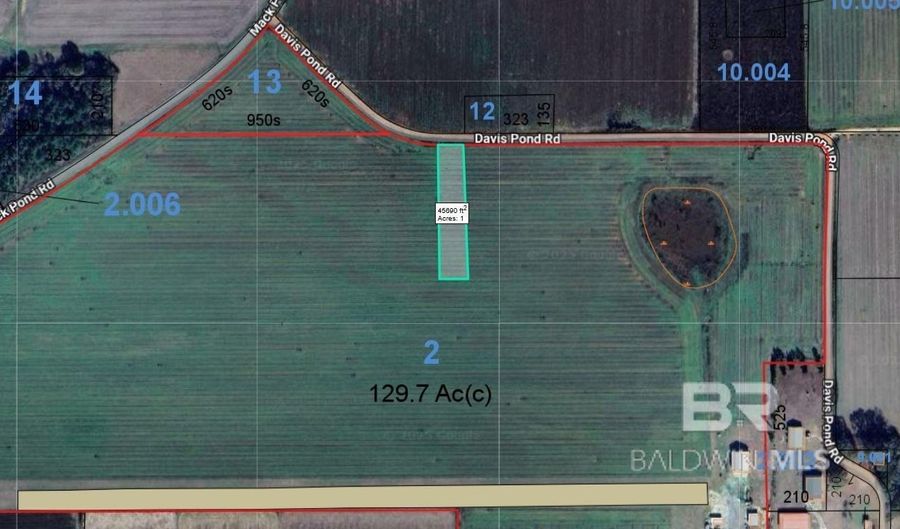 Lot 16 Davis Pond Road, Atmore, AL 36502 - 0 Beds, 0 Bath