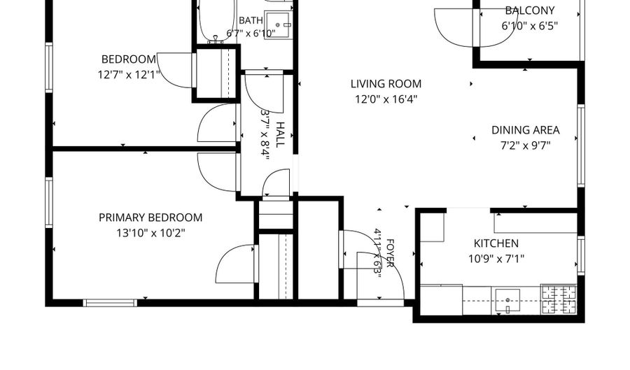 6610 E WAKEFIELD Dr C1, Alexandria, VA 22307 - 2 Beds, 1 Bath