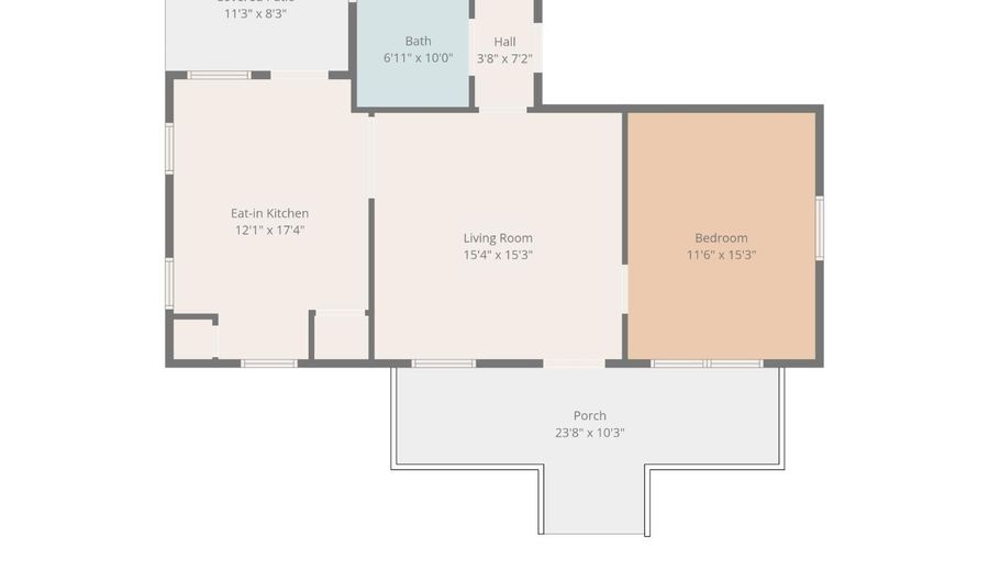 150 Mount Olive Rd, Amherst, VA 24521 - 2 Beds, 1 Bath