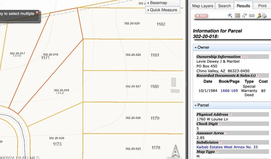 1760 W Louise Ln, Ash Fork, AZ 86320 - 0 Beds, 0 Bath