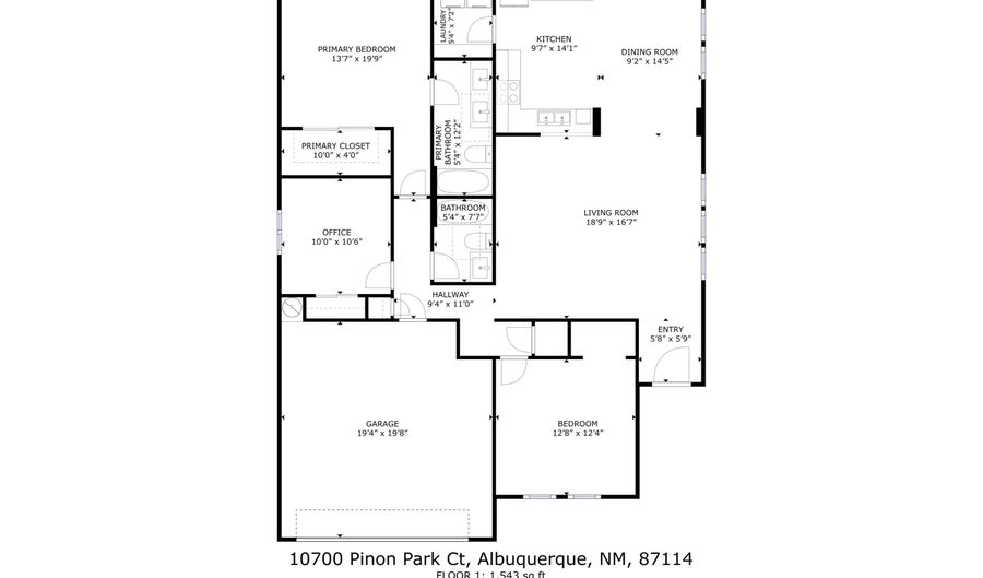 10700 Pinon Park Ct NW, Albuquerque, NM 87114 - 3 Beds, 2 Bath