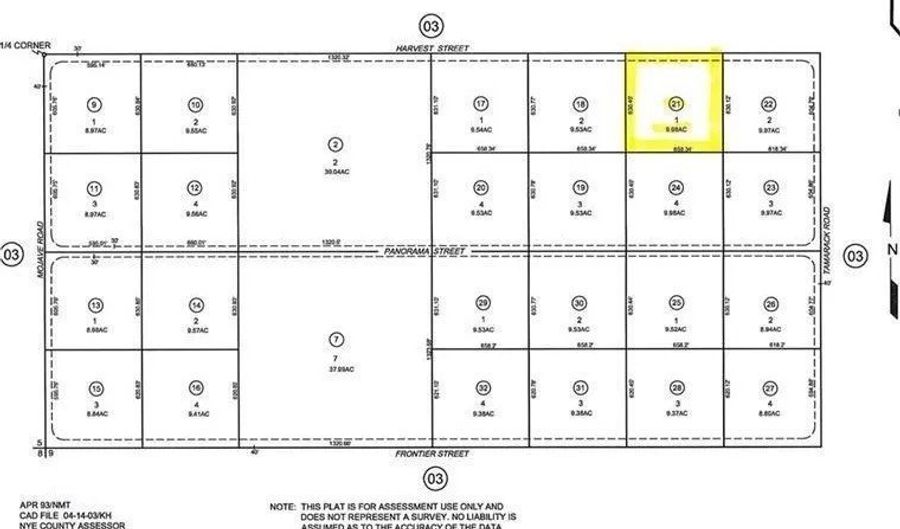 4183 W Harvest St, Amargosa Valley, NV 89020 - 0 Beds, 0 Bath