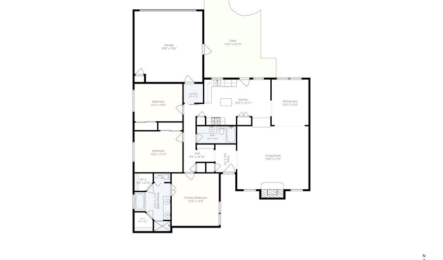 1309 Sandy Creek Dr, Allen, TX 75002 - 3 Beds, 2 Bath