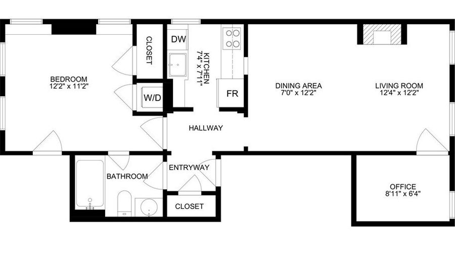 828-834 E Fifth St 4, Boston, MA 02127 - 1 Beds, 1 Bath