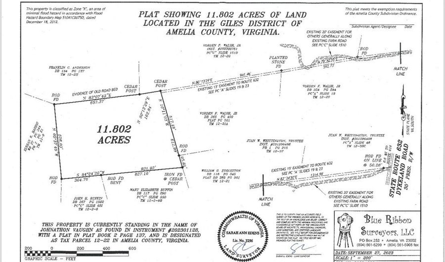 Dykeland Road, Amelia, VA 23002 - 0 Beds, 0 Bath