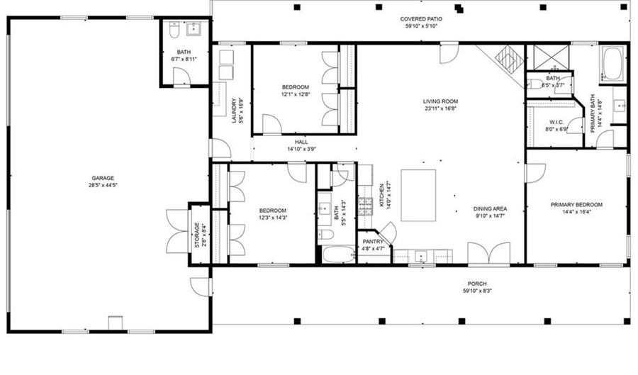 111 Possum Trot Rd, Barnesville, GA 30204 - 3 Beds, 4 Bath