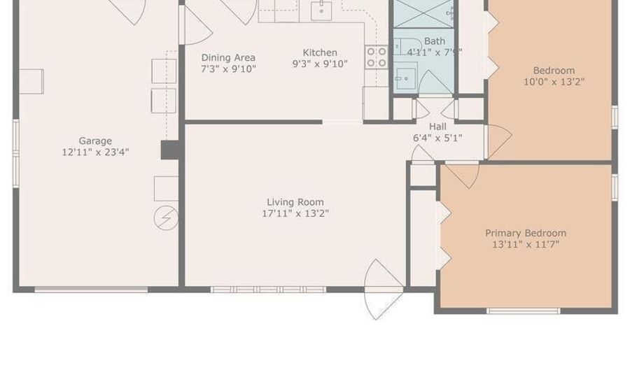 453 Cable Ave, Beachwood, NJ 08722 - 2 Beds, 1 Bath