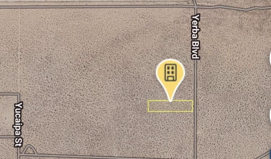 Yerba Boulevard, California City, CA 93505 - 0 Beds, 0 Bath