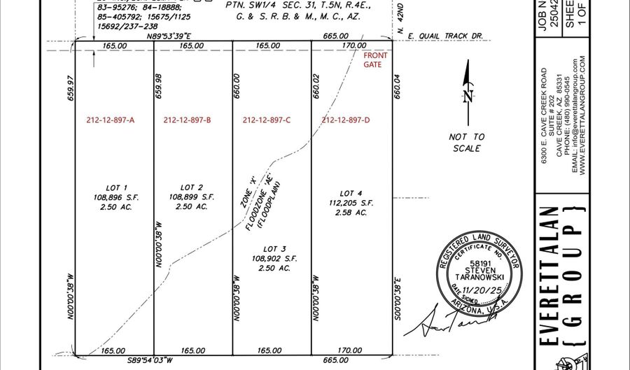 4201 E Quail Track Dr, Cave Creek, AZ 85331 - 0 Beds, 0 Bath