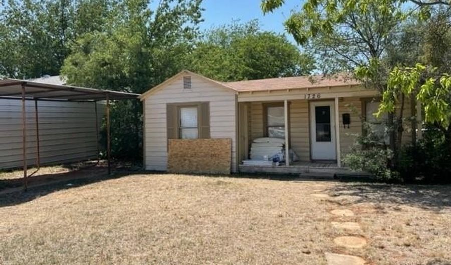 1726 Marshall St, Abilene, TX 79605 - 2 Beds, 1 Bath