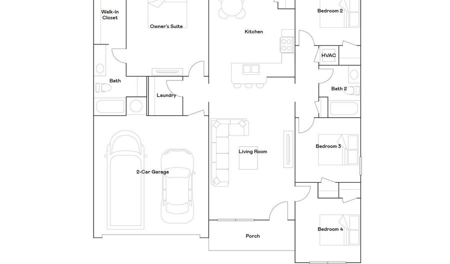 2261 Sam Tillery Dr, Alexander, AR 72002 - 4 Beds, 2 Bath