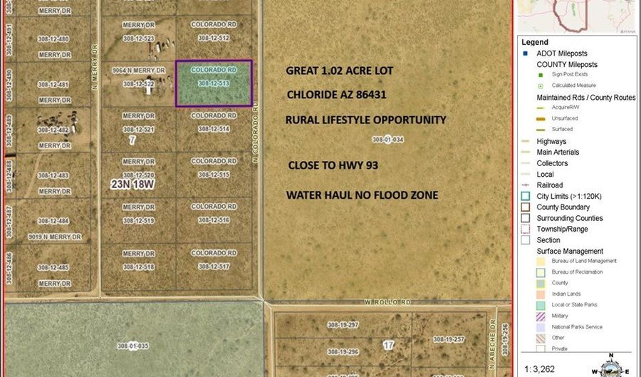 308-12 513 N Colorado Rd, Chloride, AZ 86431 - 0 Beds, 0 Bath