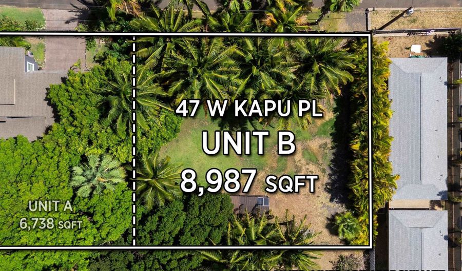 47 W Kapu Pl B, Kihei, HI 96753 - 0 Beds, 0 Bath