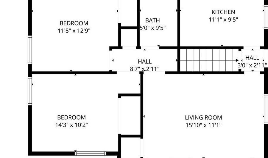 460 Palisades Dr, Akron, OH 44303 - 2 Beds, 1 Bath