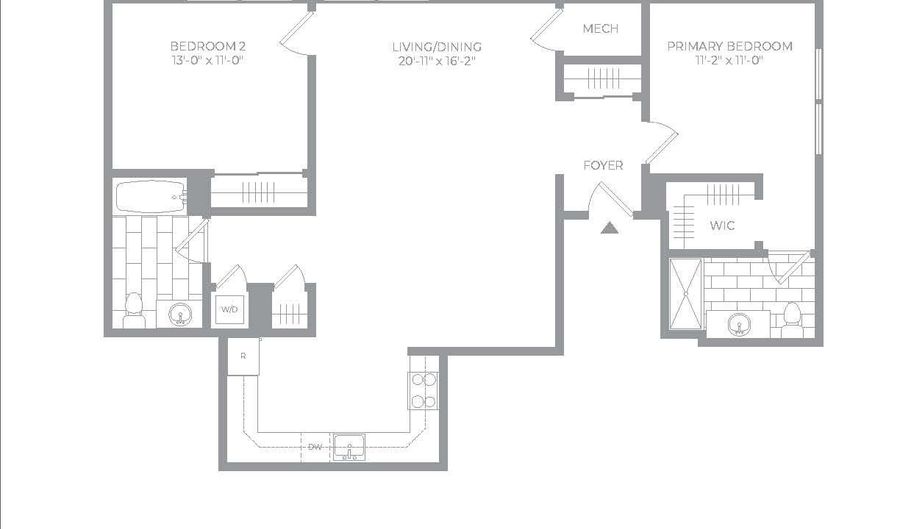 25 E 22ND St 501, Bayonne, NJ 07004 - 2 Beds, 2 Bath