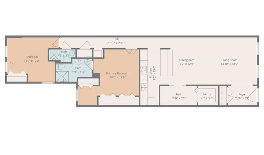 2117 S Street NW, Washington, DC 20008 - 2 Beds, 2 Bath
