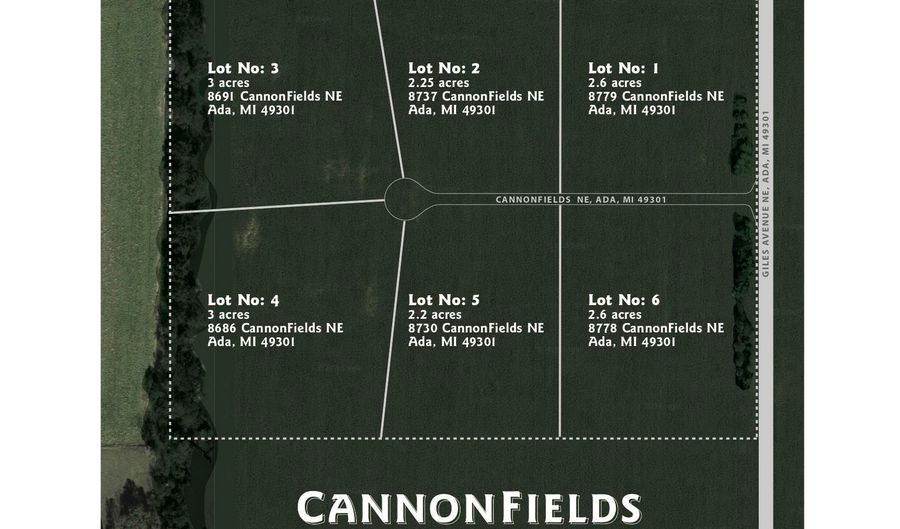 8730 Cannonfields Ln, Ada, MI 49301 - 0 Beds, 0 Bath