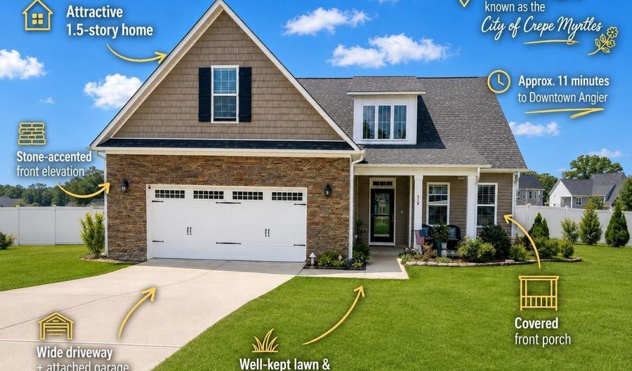 116 Looping Horse Cir, Angier, NC 27501 - 3 Beds, 4 Bath