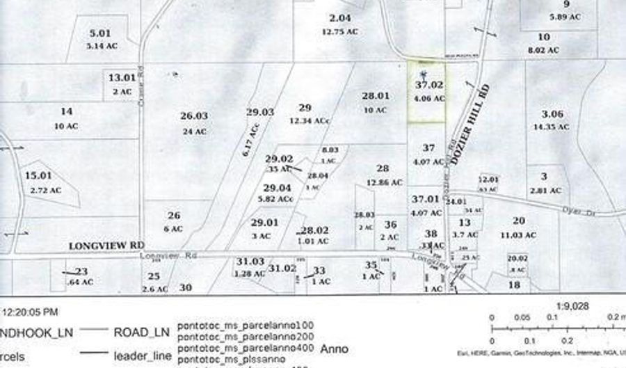 Mule Pulling Road, Pontotoc, MS 38863 - 0 Beds, 0 Bath