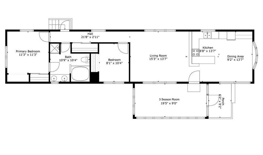 35 Lane A, Coventry, RI 02816 - 2 Beds, 1 Bath